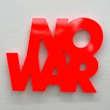 NO WAR (RED)